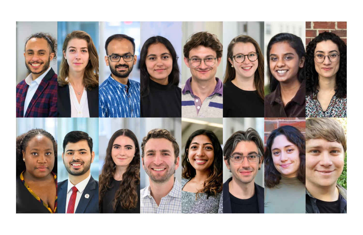 Collage of headshots of 2023 Initiative Summer Fellows