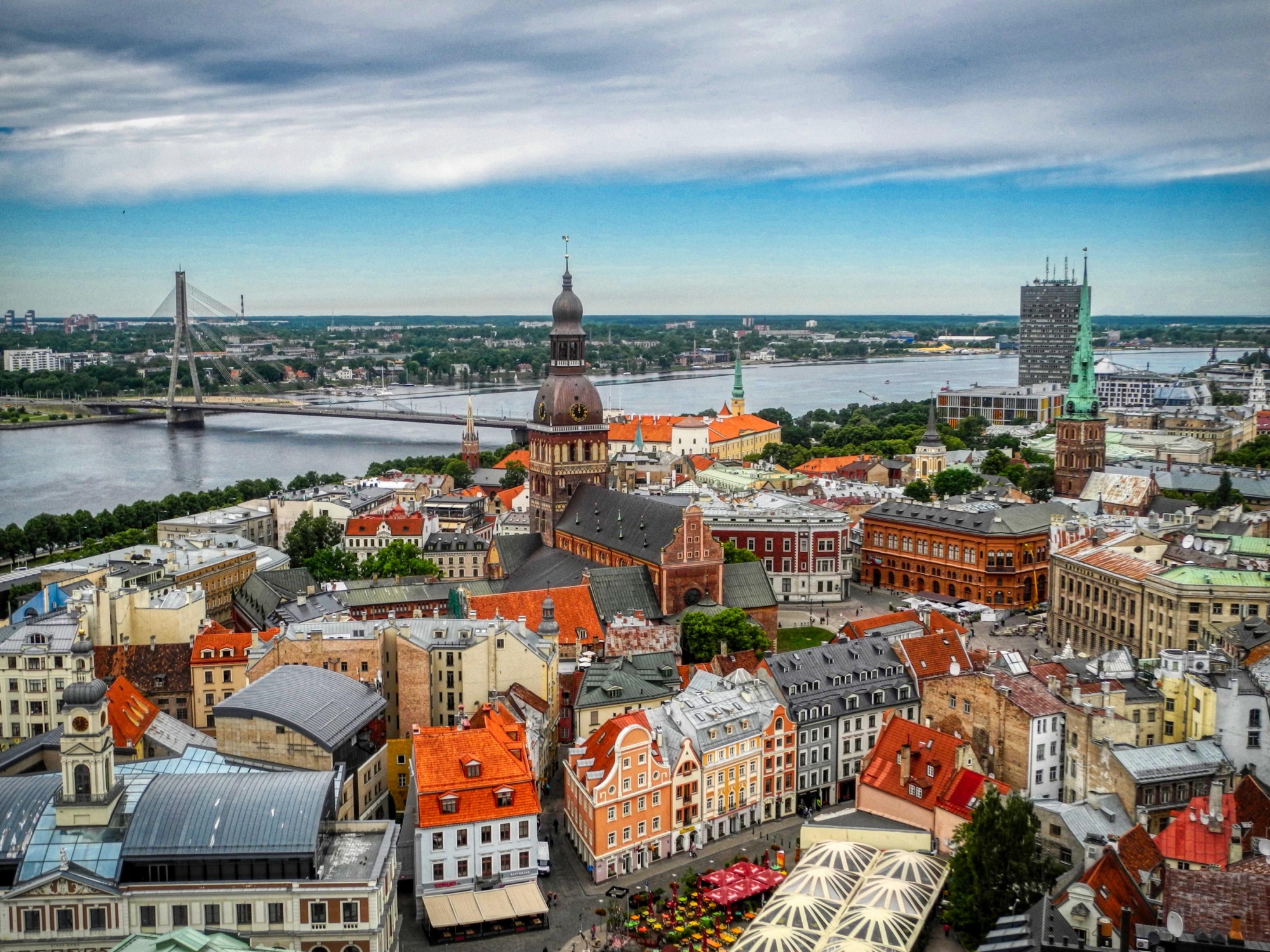 Riga, Latvia skyline