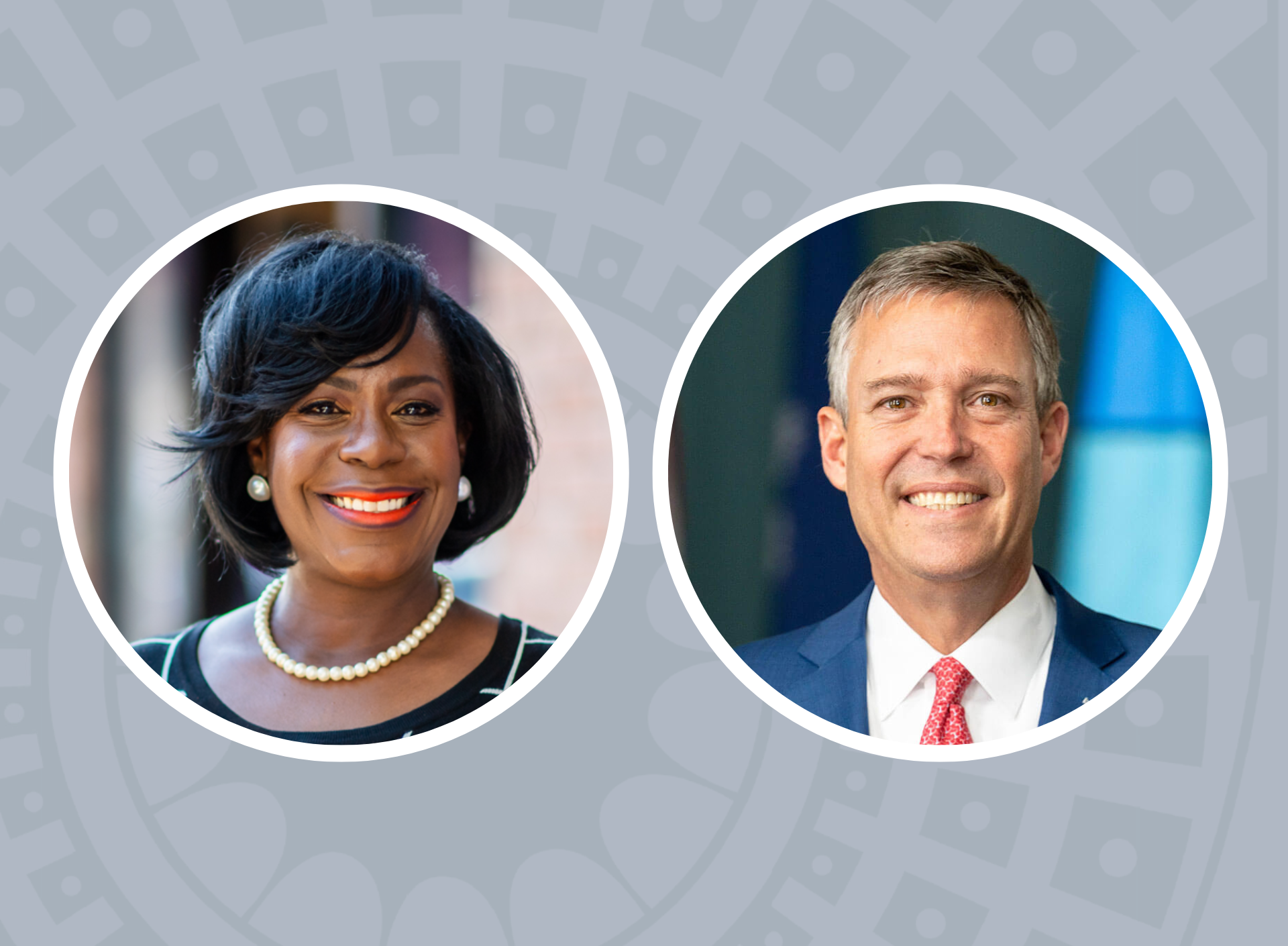 Mayor Cherelle Parker and Mayor Daniel Rickenmann